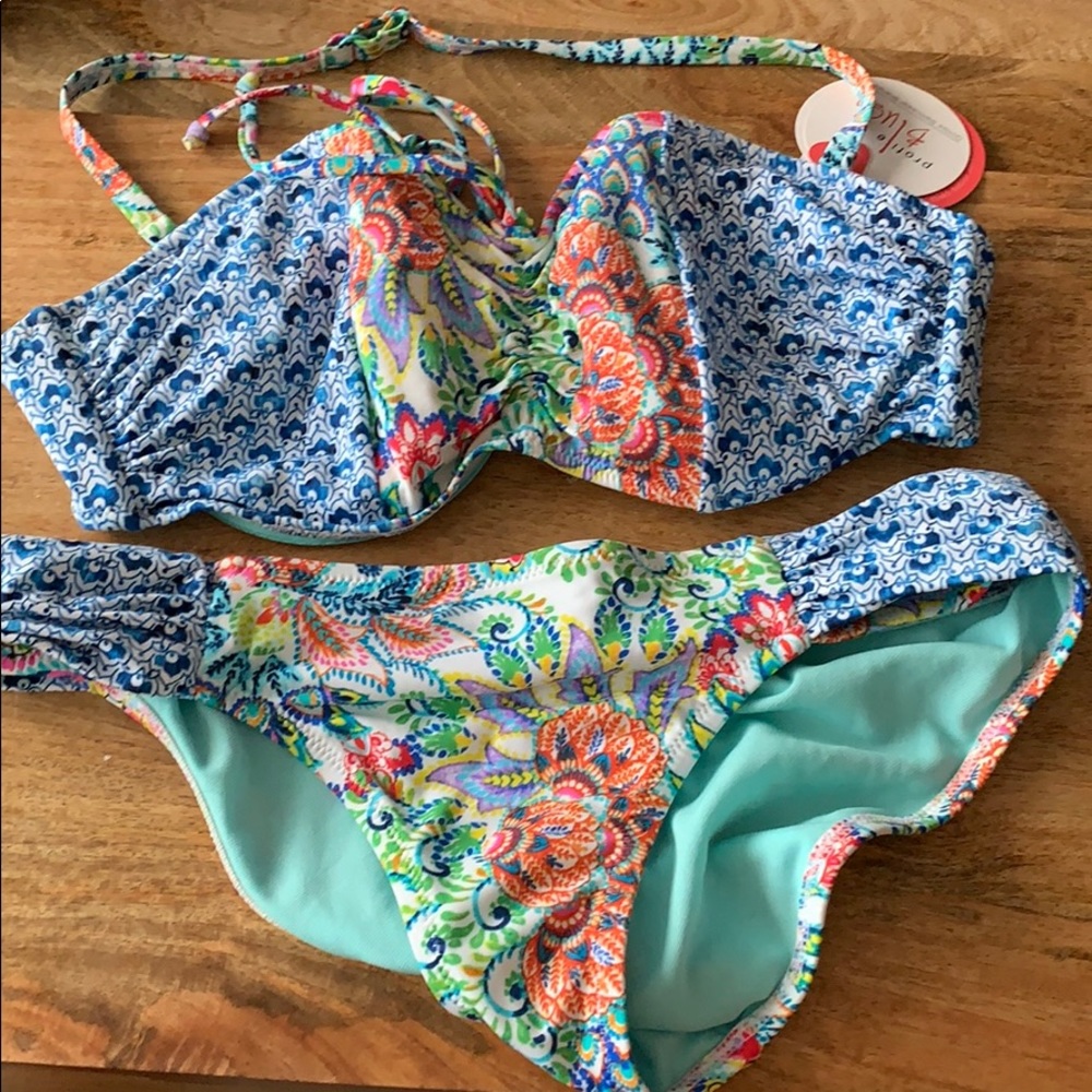 Colorful bikini